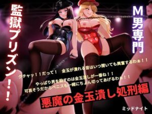 M男専門 監獄プリズン！！ 悪魔の金玉潰し処刑編(ミッドナイト) [d_314230]