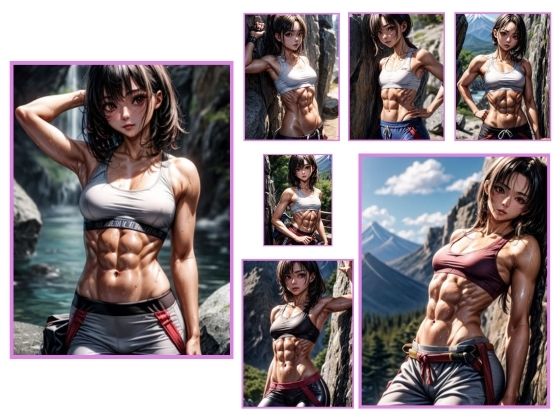 ロッククライミングってイイよね！ 176枚(AIイラストラボ) [d_316076]