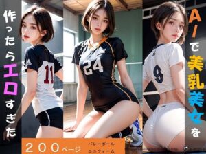 AIで美乳美女を作ったらエロすぎた（バレーボール）(AI Beauty) [d_287245]