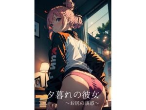 夕暮れの彼女〜お尻の誘惑〜(あい@ AIイラスト) [d_311008]