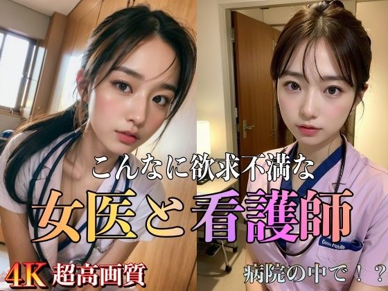こんなに欲求不満な女医と看護師(馬並み) [d_312491]