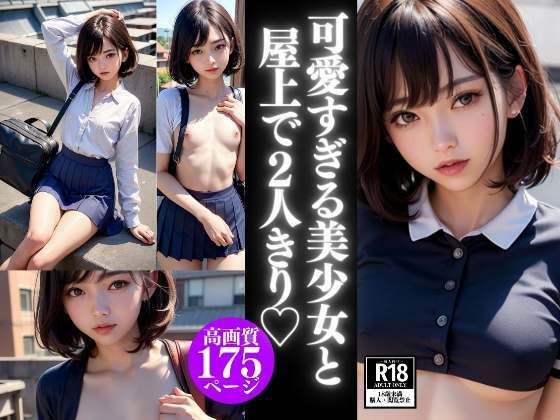 可愛すぎる美少女と屋上で2人きり(癒し出版-labo) [d_312696]