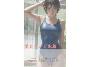 雨とワンピ水着(さーくるミリア) [d_313542]