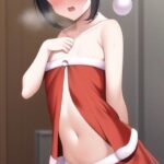 サンタコスの貧乳JKがクリスマスターベション用のおかずをプレゼントしてしまう集(変態ベイビー) [d_313646]