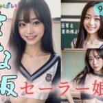 【ぺちゃぱい】【まな板】セーラー娘。(ちゃのそんAI) [d_315422]