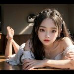 AI彼女:恋愛（レナ）ちゃんのグラビア写真集〜創刊号〜(足フェチ男) [d_315573]