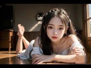 AI彼女:恋愛（レナ）ちゃんのグラビア写真集〜創刊号〜(足フェチ男) [d_315573]