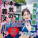 熟女政治家 海外視察inアイルランド 下着ビキニ大撮影会(エロ豆) [d_315768]