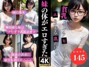 可愛い妹の貧乳ノーブラヒートテック姿に耐えられない(妄想club) [d_316838]