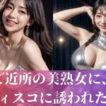 ご近所の美熟女に、 ディスコに誘われた夜(ムネキュンAI妄想) [d_317253]