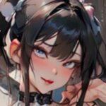 （AI生成）アへ顔で潮吹きをキメる女の子 全80枚（基本20枚＋アへ顔差分＋陰毛，腋毛差分＋文字付き差分）(@henry336) [d_317534]