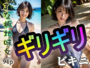 【まな板地味女】ギリギリビキニ(undergroundJYUN) [d_317568]