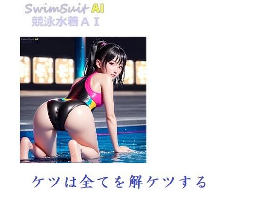 ケツは全てを解ケツする！【競泳水着AI】(バスターデュエル) [d_317936]