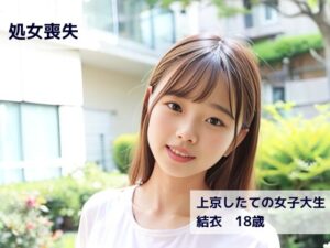 処女喪失【結衣 18歳】上京したての女子大生(2部リーグ) [d_318275]