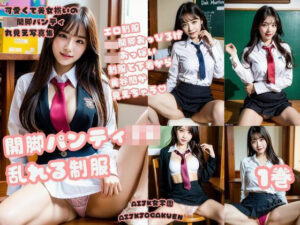 可愛くて美女揃いのJK開脚パンティ丸見え写真集 1巻(AIJK女学園) [d_318532]