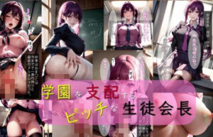 学園を支配するビッチ生徒会長(美女図鑑) [d_318633]