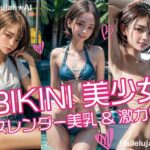 BIKINIスレンダー美女×美乳激カワ！！(Hallelujah☆AI) [d_319102]