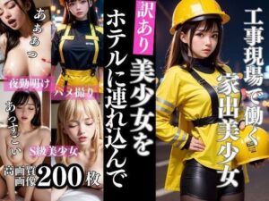 工事現場で働く訳あり家出美少女をホテルに連れ込んでハメ撮り(妄想club) [d_319185]
