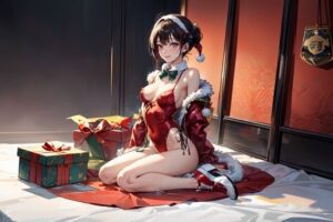 AI生成 痴女 vol.4（サンタver）(blue moonのAI画房) [d_319787]