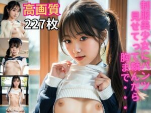 制服美少女にパンツ見せてって頼んだら胸まで…(AI美女研究会) [d_320205]