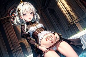 AI生成 魔物の仔を孕む女性 vol.1(blue moonのAI画房) [d_320355]