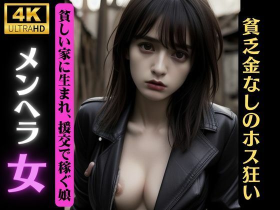 メンヘラ女 〜貧乏金なし援交で稼ぐ 浪費癖でホストに狂い精神保つ美女〜(ラブ＆ピース) [d_320456]