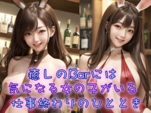 癒しのBarには気になる女の子がいる 仕事終わりのひととき 巨乳美女は可愛い(レモンみるく) [d_321541]