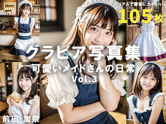 グラビア写真集 可愛いメイドさんの日常 Vol.3(前田 加奈) [d_321641]