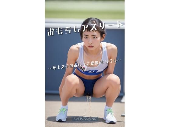 おもらしアスリート〜陸上女子のおしっこ我慢/おもらし(P-AI planning) [d_321815]