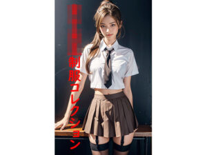 女子校生制服コレクション ポーニーテール(だいひょうとりしまられやくステーブルディフィコ) [d_321939]