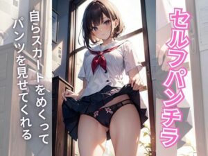 セルフパンチラ(美少女) [d_321985]