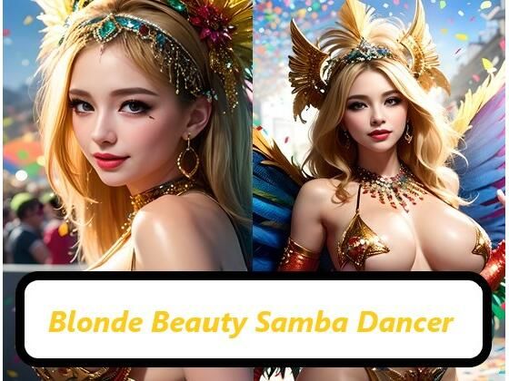 Blonde Beauty Samba Dancer【ブロンド美女サンバダンサー】(AICOS9150AIART) [d_322578]