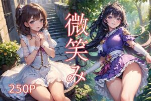 AIイラスト集 – 微笑み – 250ページ(え〜あい出版) [d_322625]