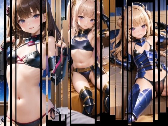 女戦士の休息 168枚(AIイラストラボ) [d_322946]