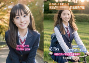 日本の○校生（女子） 自転車通学編(魅惑の冒険者) [d_323861]