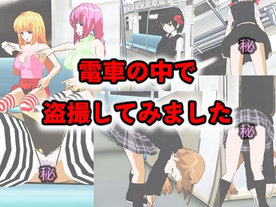 電車の中で盗撮してみました(まいろりん) [d_325157]