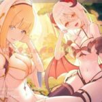 魅了サキュバスと僧侶の相反型寸止めオナニーサポート(Vぱれっと) [d_325795]