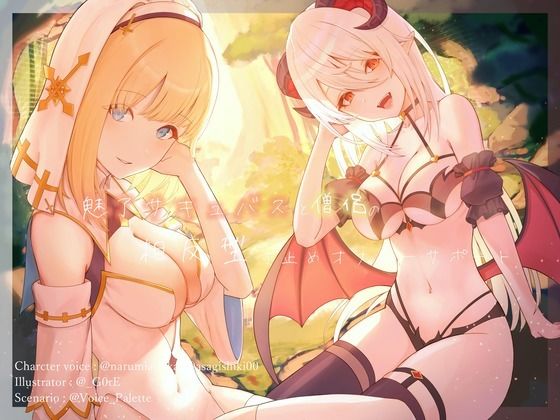 魅了サキュバスと僧侶の相反型寸止めオナニーサポート(Vぱれっと) [d_325795]