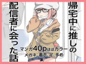 帰宅中に推しの配信者に会った話(munw) [d_325877]