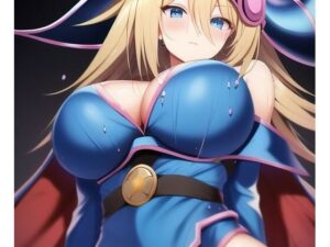 「健全な」ブラックマジシャンガール(歪) [d_250802]