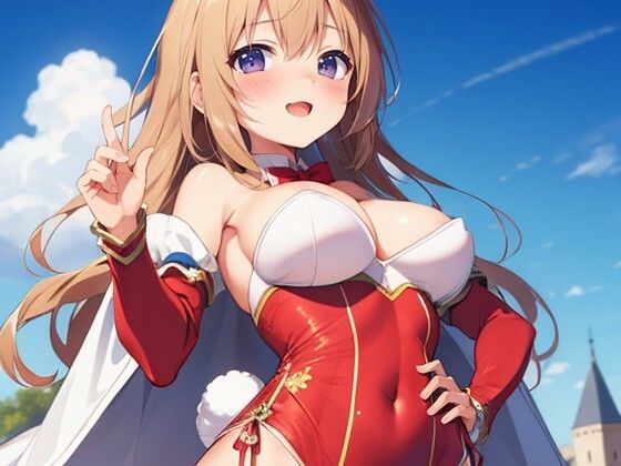 ファンタジー風うさみみさん(ほげふが) [d_307708]