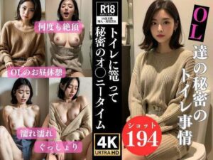 OL達の秘密のトイレ事情 秘密のオ◯ニータイム(高画質妄想写真集) [d_320679]