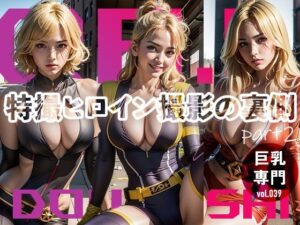特撮ヒロイン撮影の裏側（パート2）@Ai同人誌vol.039(爆乳@エーアイ) [d_322889]