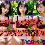 スポーツ女子のマンスジと割れ目(ブルーマウンテン) [d_323168]