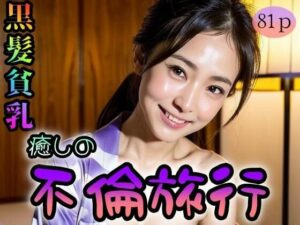 【黒髪貧乳】癒しの不倫旅行(紐をギュッとね) [d_324178]