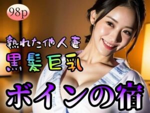 【黒髪巨乳】【熟れた他人妻】ボインの宿(ローズヒップDROPS) [d_324188]