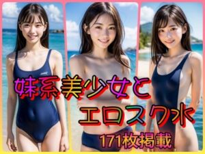 妹系美少女とエロスク水〜スク水は貧乳ちっぱいがよく似合う〜(男のすべてがここにある) [d_324195]