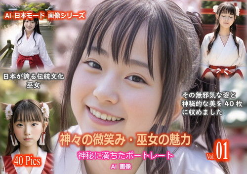 神々の微笑み – 巫女の魅力 Vol.01 少女編(魅惑の冒険者) [d_324212]