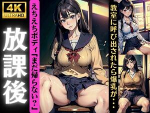 放課後に教室に呼び出されたら爆乳美女が待っていた「まだ帰らないの？」とJK誘惑(レッドドラゴン企画) [d_324728]