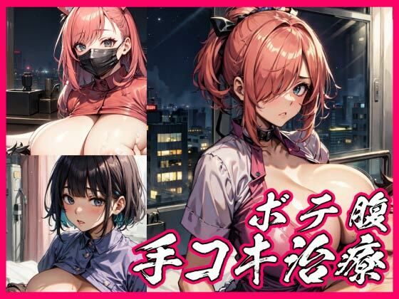 手コキ奉仕するボテナース(takagi_studio) [d_325483]